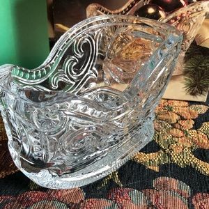 - St. George  Crystal  Sleigh